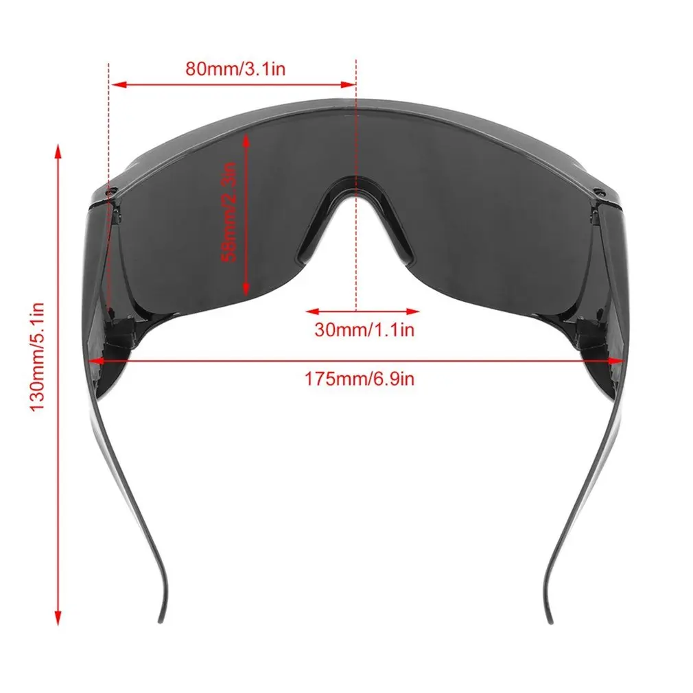 Eye Protective Dustproof Welding Óculos de Segurança, Óculos Laser, Instrumento de Beleza, OPT, E Luz, IPL, Photon, Drop Shipping