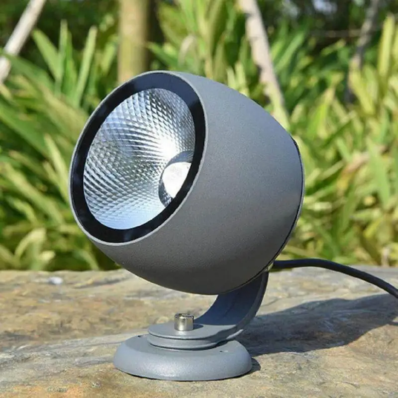 Luz LED para paisajes, decoración impermeable para exteriores, patio, camino, Villa, jardín, bolardo, lámparas de césped