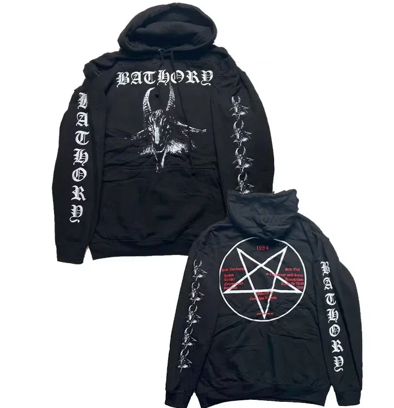 Sudadera con capucha de banda de Heavy Metal negra para hombre Y2k Vintage ropa informal estilo Hip Hop Sudadera con capucha con cremallera Casual hombres mujeres sudaderas con capucha abrigos