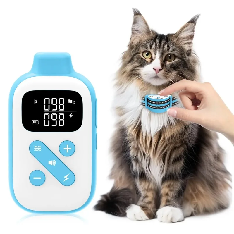 ultra-small-anti-meow-shock-collar-for-cats2026-new-cat-training-collar-for-stop-meowing3300ft-cat-shock-collar-with-remote