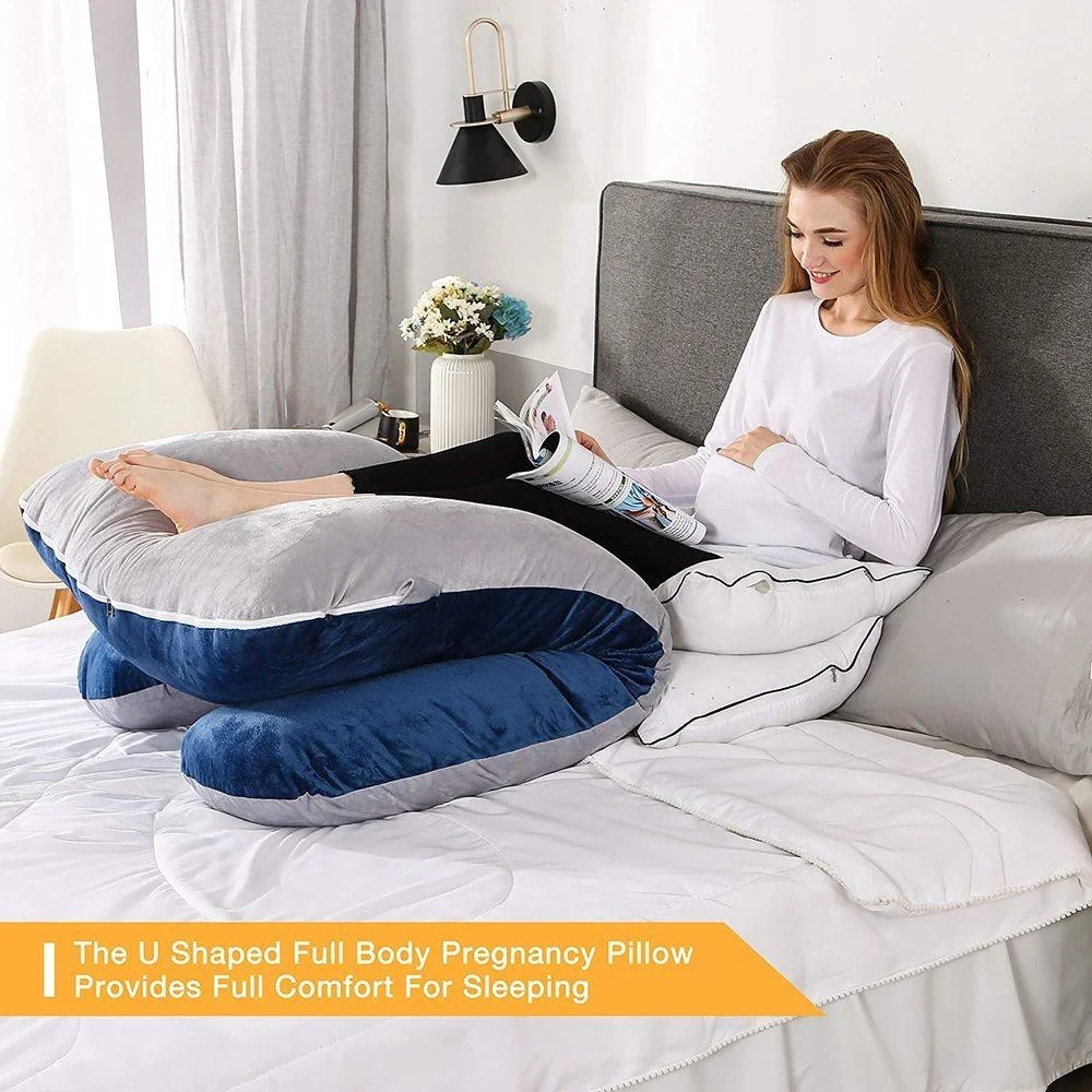 Pregnant Pillow Pregnancy Comfortable Cotton U Shape Maternity Pillow Pregnancy Sleeping Body Pillow For Pregnant Women