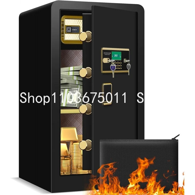 

5.0 cu ft extra large heavy duty home safe fireproof waterproof, anti-theft digital security box with docume