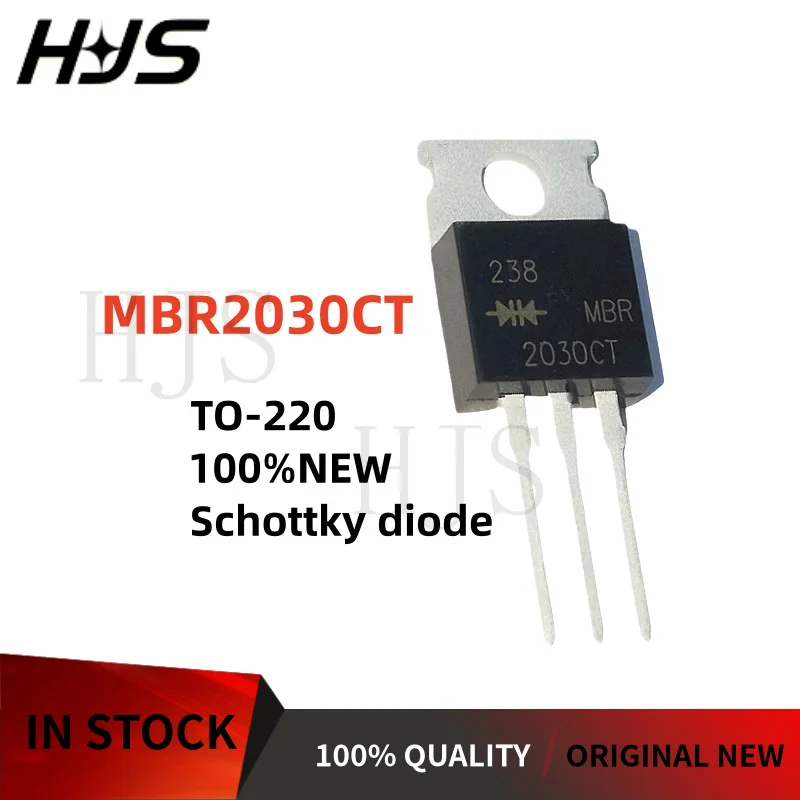 10-100Pcs MBR2030CT MBR*2030CT Schottky diode TO220 Brand new In stock TO-220