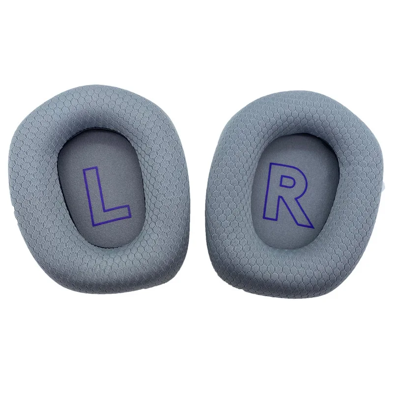 Replacement memory foam ear pads breathable mesh earmuffs head beam cushion repair parts for logitech G733 G335