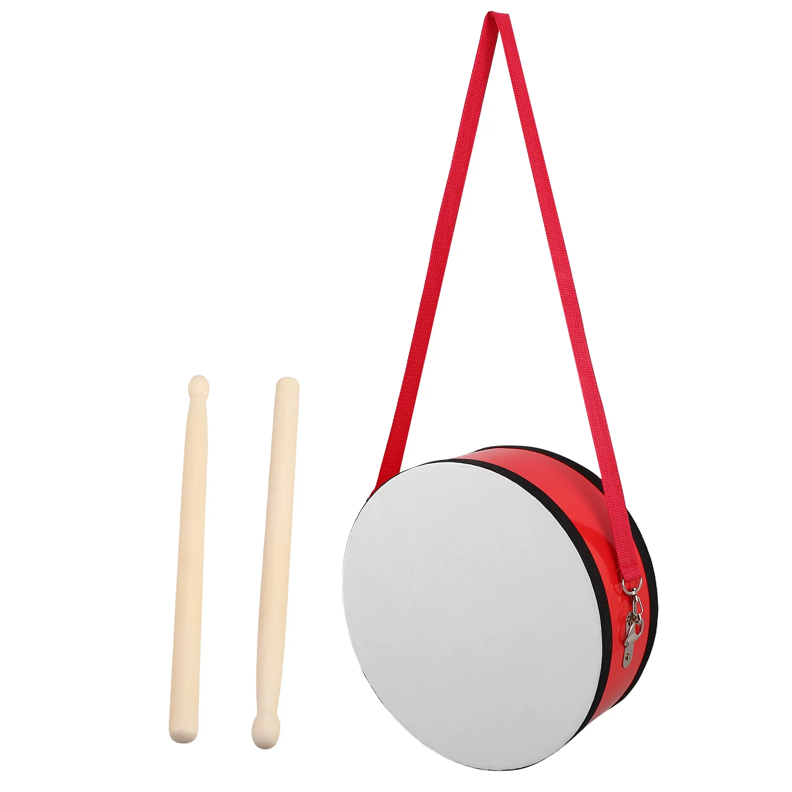 

Musical Instrument Children's Marching Drum Toddler Wooden Hand Training Drumsticks