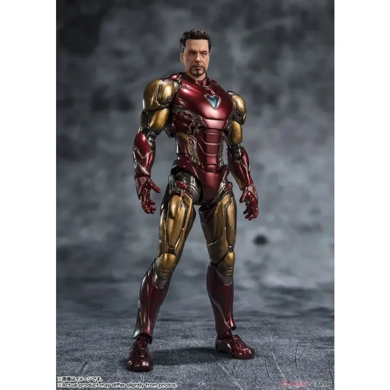 Bandai-Figurines d'action S.H.Figuarts, Thanos, Iron Man Mark 85, 5th 2023 Edition, The Extron Saga, Anime Model Toys Gifts, En stock