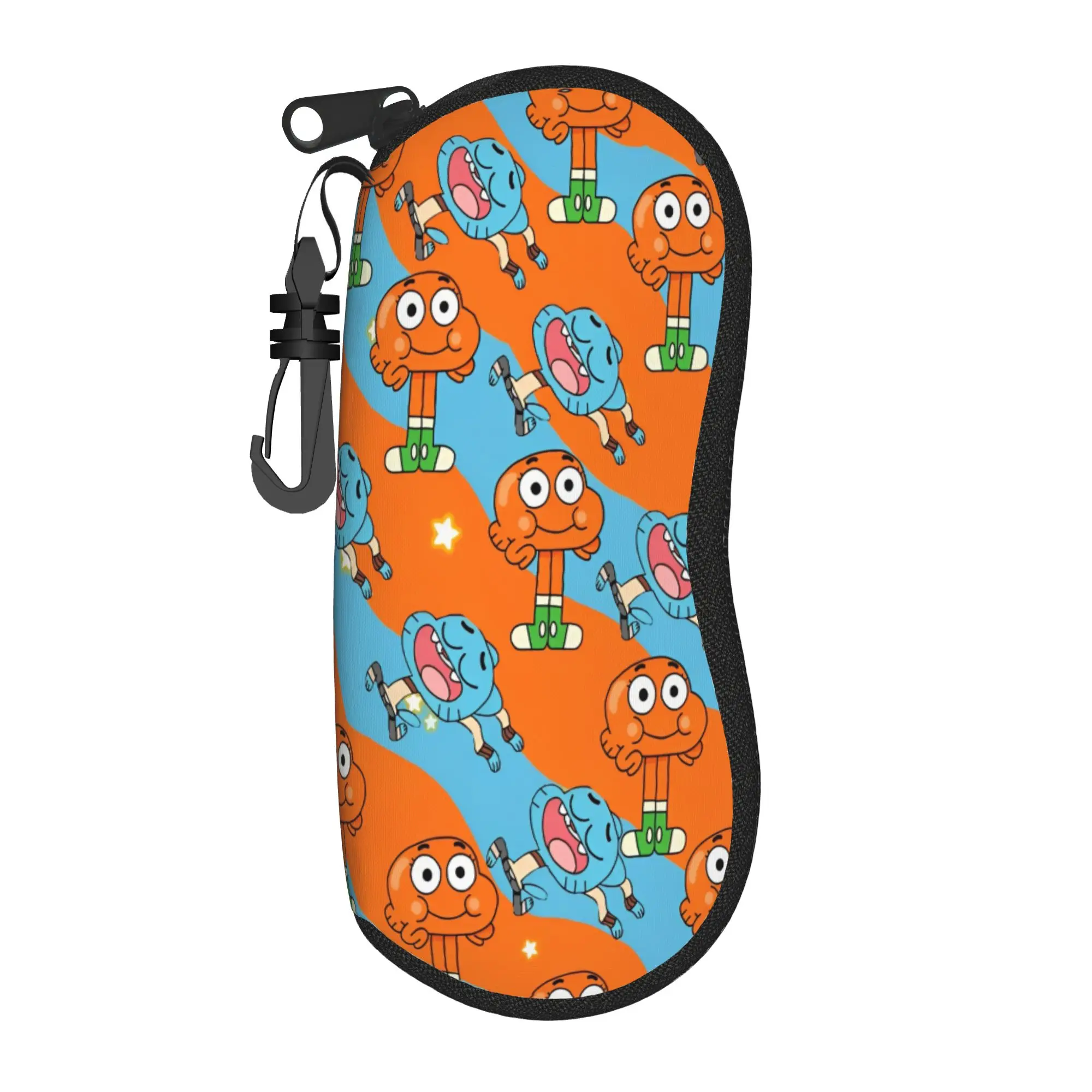 Harajuku The Amazing World of Gumballs Glasses Case Printing Box  Glasses Box Anti-Pressure Eyewear Container