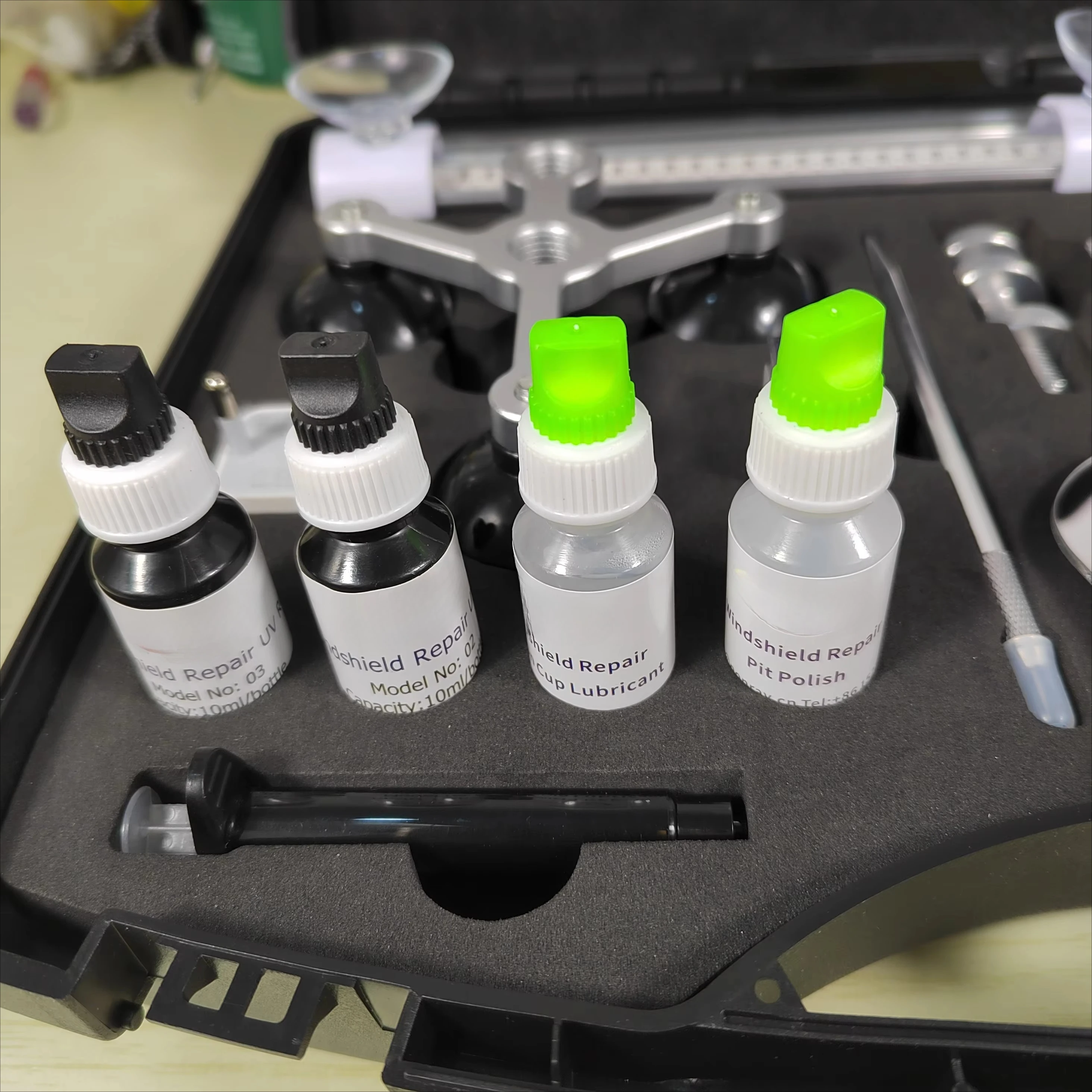 Factory Supply Professional Car Repair Shop Car Window Glass Crack Repair Recovery Kit