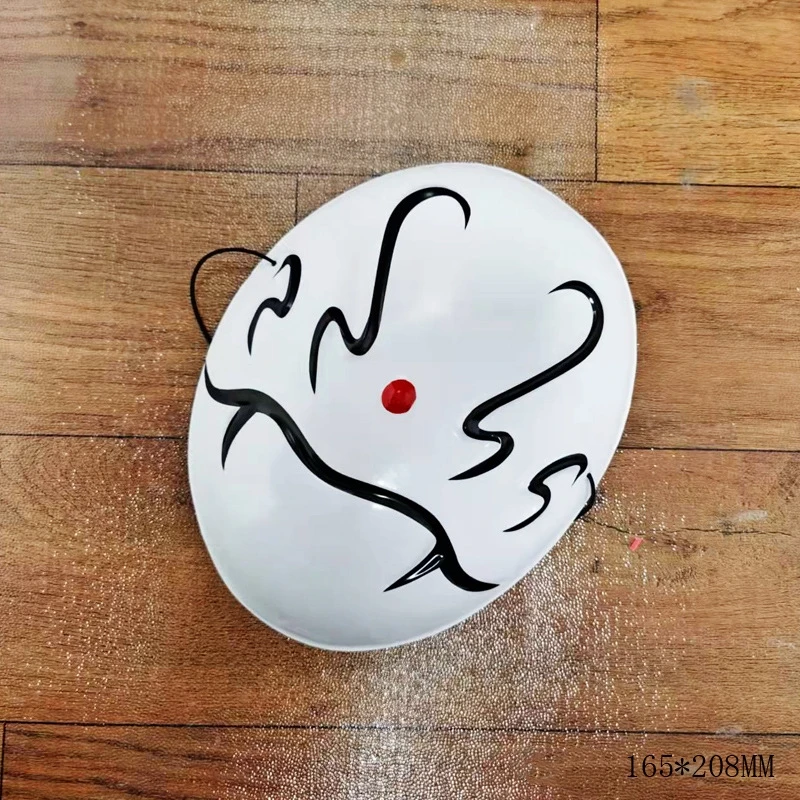 อะนิเมะในช่วงเวลานั้นกลับชาติมาเกิดเป็นหน้ากากคอสเพลย์รีมูรุสิ่งรบกวน seluruh wajah พลาสติกหน้ากากฮาโลวีน