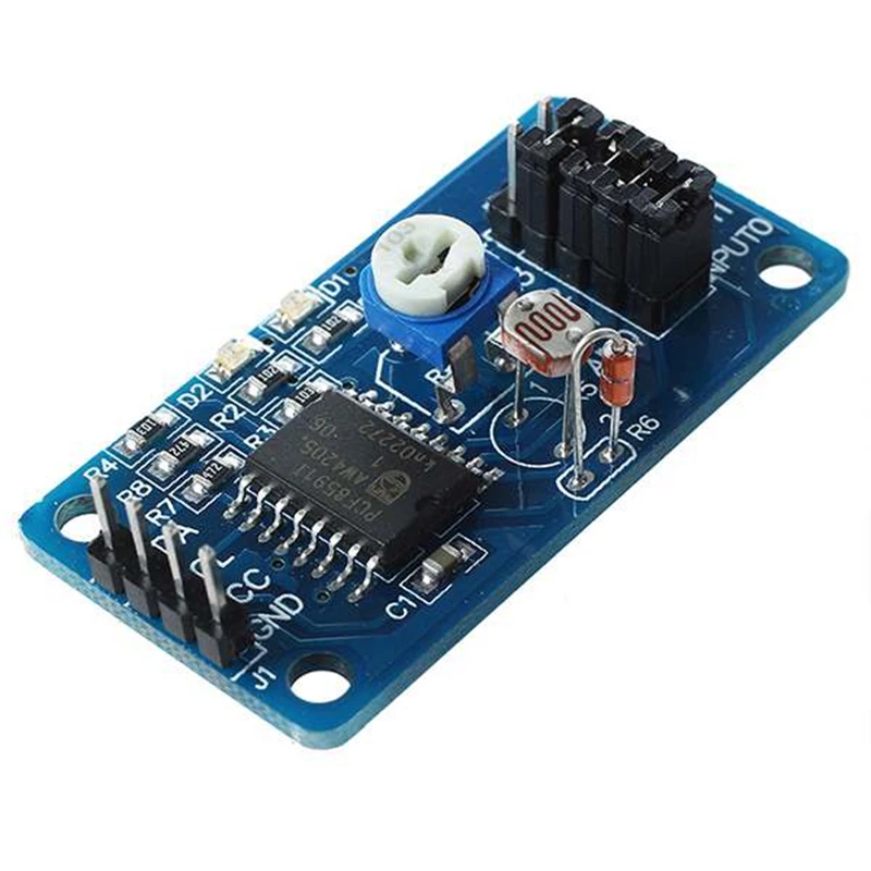 X12A-1PCS PCF8591 Module AD/DA Conversion Analog-Digital/Digital-Analog Conversion Module