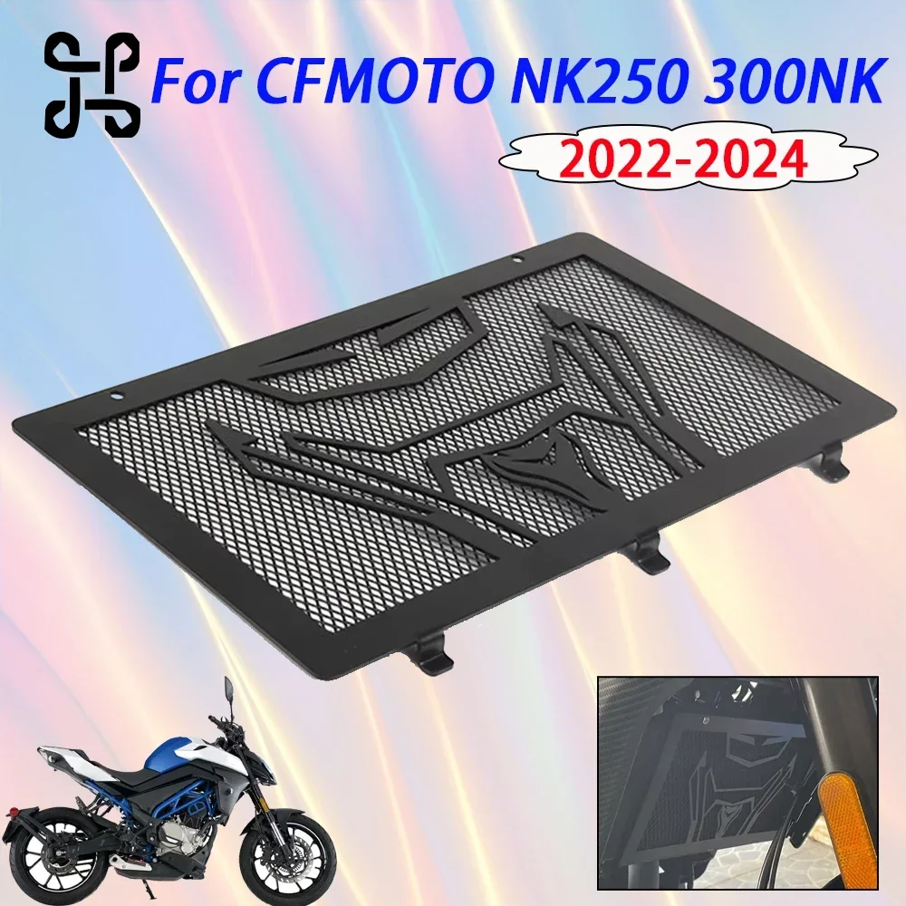 Motorcycle Radiator Guard Protector Grille Protection Cover For CFMOTO CF 250NK 300NK NK250 NK300 NK 250 300 NK 2022 2023 2024
