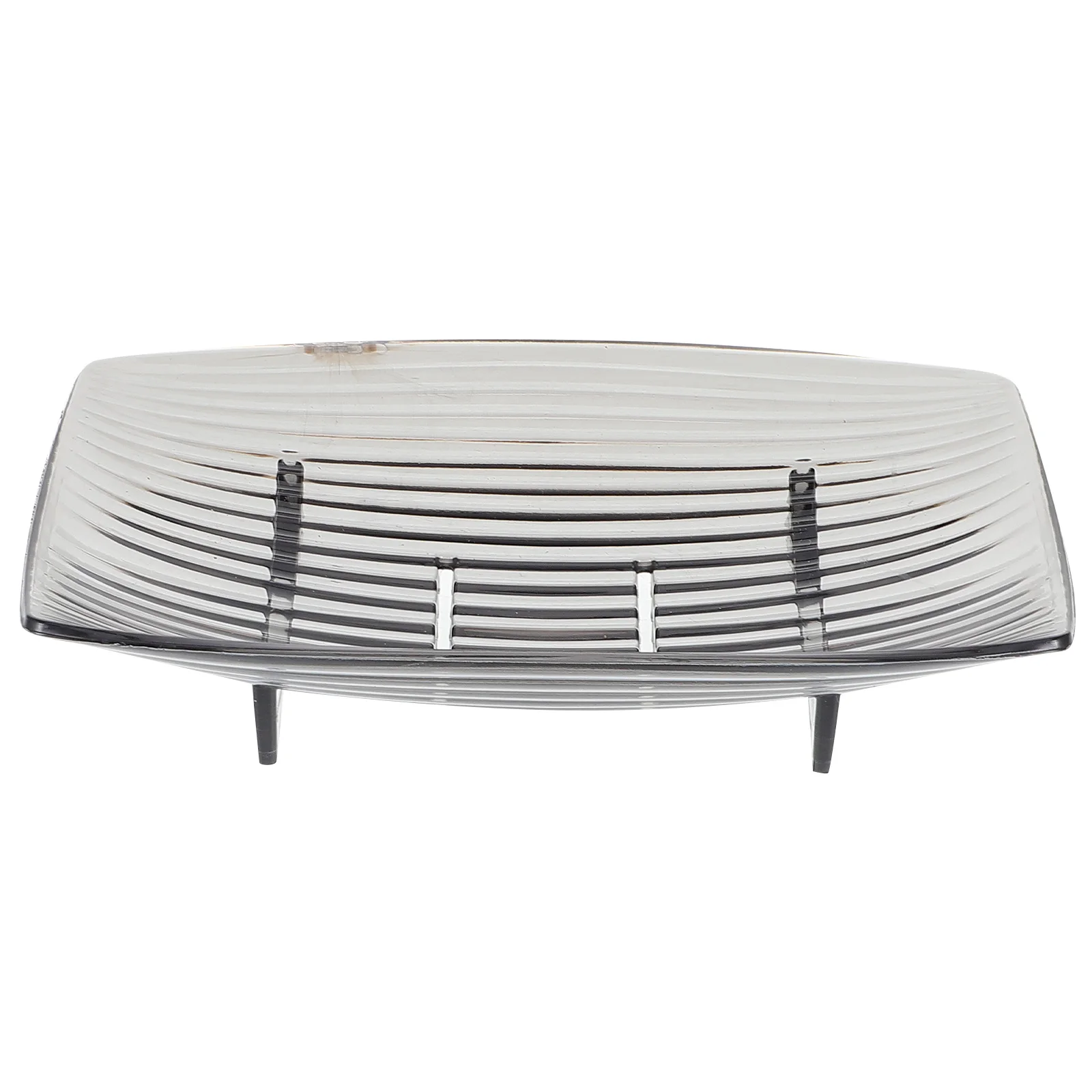 

Self Draining Soap Holder Pet Material Elegant Bathroom Accessory Multifunctional Drainage System Compact Size Soap Tray Dish