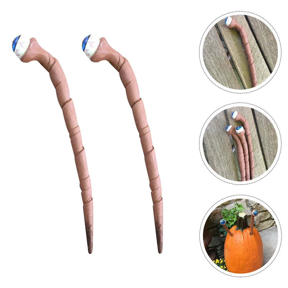 

2 шт., украшение для сада на Хэллоуин, изысканное мастерство, вставленный знак для лужайки, праздничная атмосфера, подарок для друзей