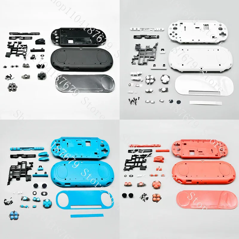 Replacement Full Housing Shell Kits Repair Parts for PS Vita PCH-2000 Console