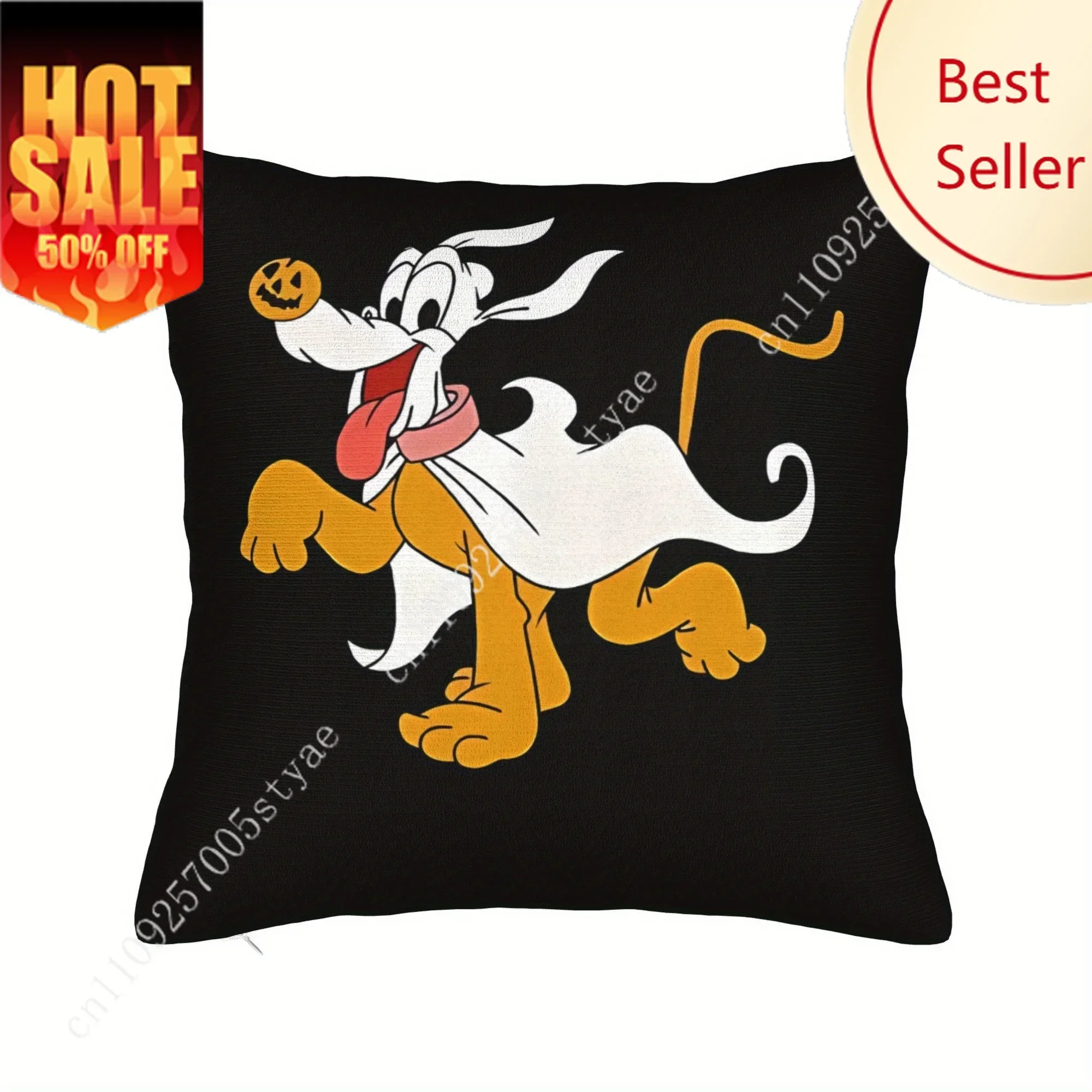 

Pluto Halloween Pillowcase Disney Cartoon Pillow Case Sofa Bed Decoration Child Holiday Party Boy Girl Gifts Custom Pillow Cover