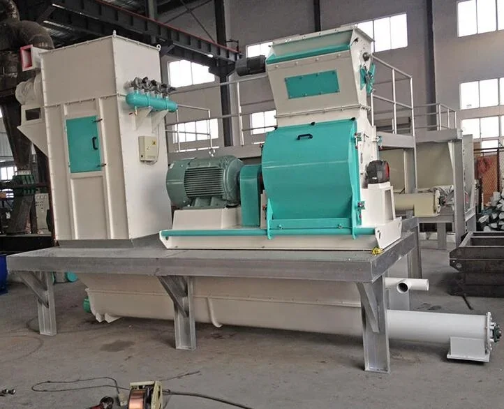 SFSP56*36 Feed Hammer Mill, Rice Husk Crushing Machine, Corn Grinder Machine