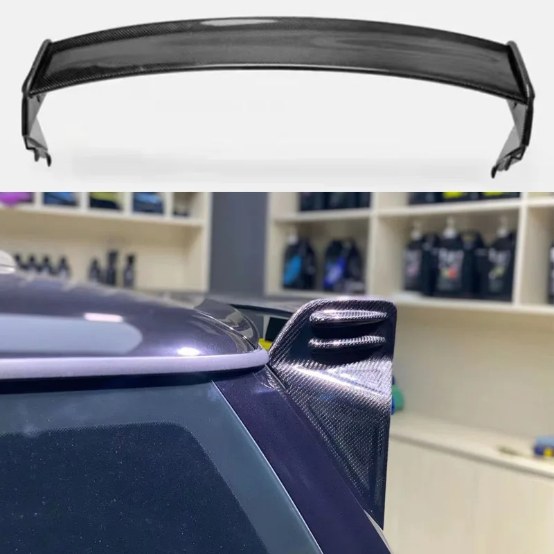 R56 JCW style Carbon Fiber Roof Spoiler For Mini Cooper Ver.2.11/2.12 2007-2013 year Car Accessories spoiler wing