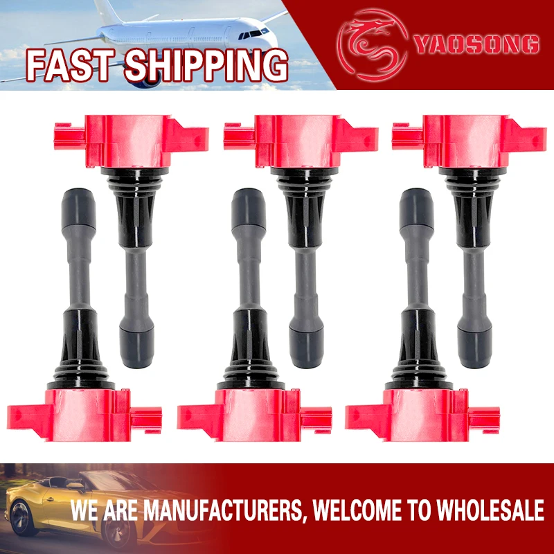 

Performance Ignition coil for Nissan GTR GT-R R35 VR38DETT 3.8L V6 22448 JF00B UF638 22448-JF00B UF-638 22448-JF00A 22448JF00A