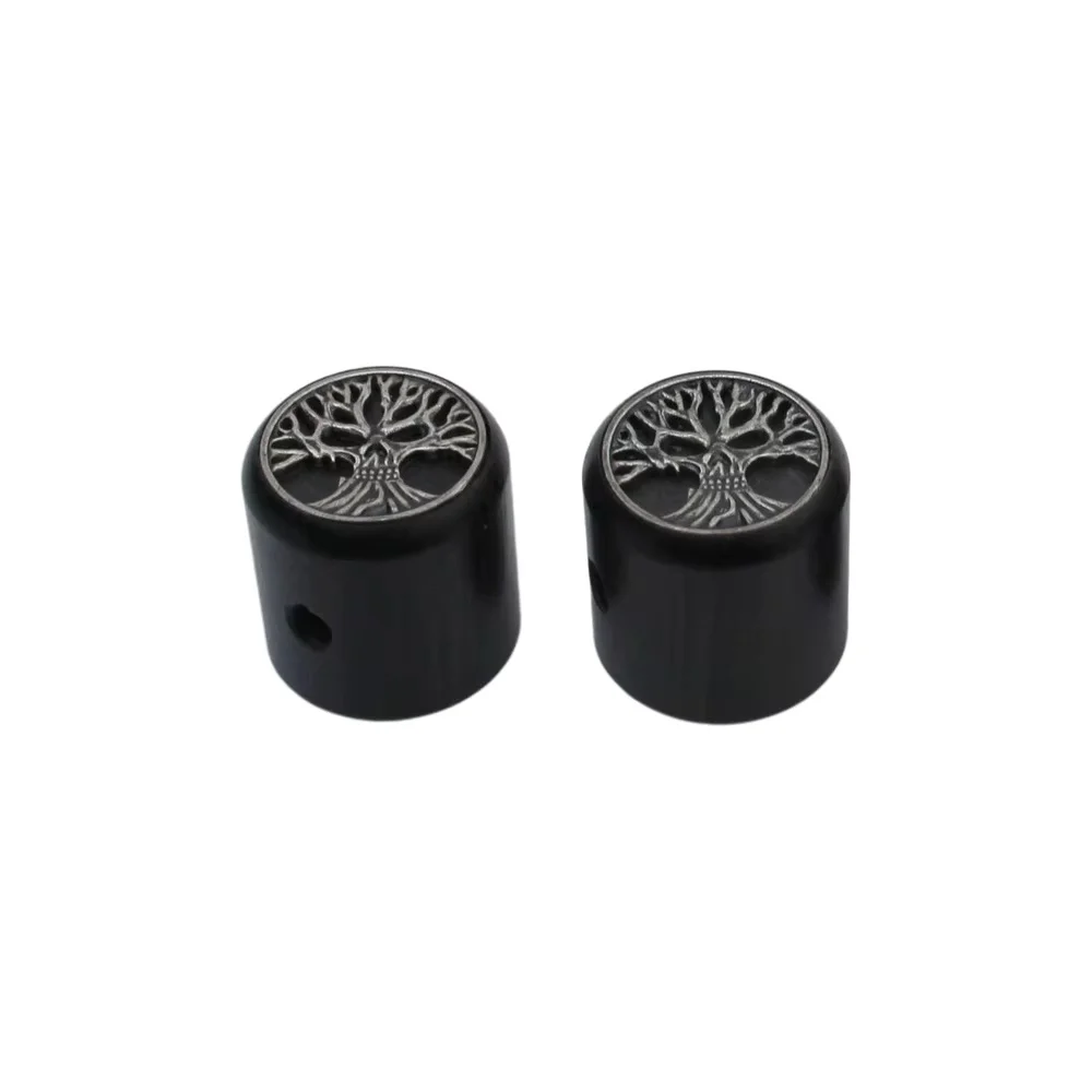 Guyker Tree of Life Surface, Wooden Potentiometer Knob, Inner Diameter 6MM, Suitable for Guitar Bass Accessories, Two Colors