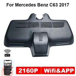 4K Plug and Play Wifi DVR For Mercedes Benz C GLC Class w205 s205 43 350 400 C63 C63s GLC250 C350e C220d C450 2017 2018 2019