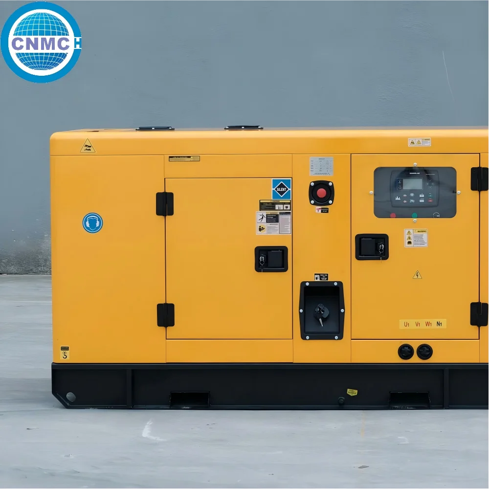 CNMC Silent Diesel Generator Electric Generator Quiet Commercial Industrial 110V/220V/380VChina Type Customizable Genset