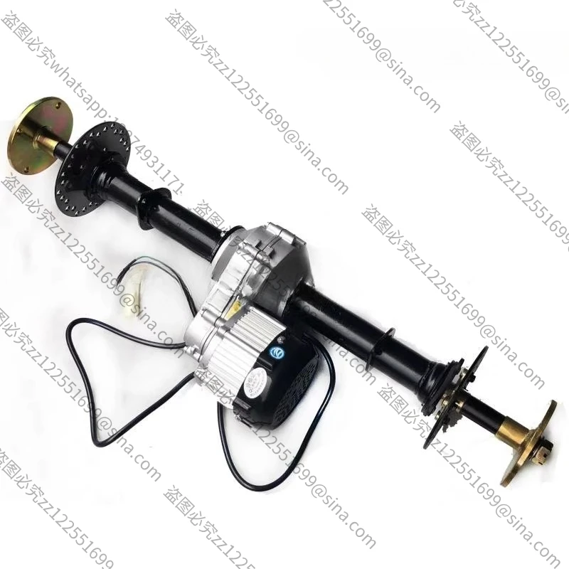 Suitable for Modifying Electric Three-wheeled Four-wheeled Karts, Modified Parts, Differential Rear Axle 48V500W Motor Half Axle