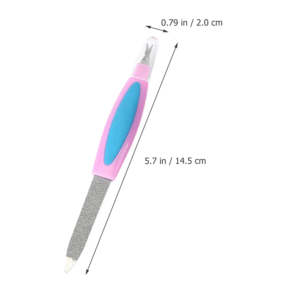 

10pcs Dual-Ended File Set Double Sided Manicure Pedicure Tools For Shaping Smoothing Polishing Dead Skin Removal Reusable Nail
