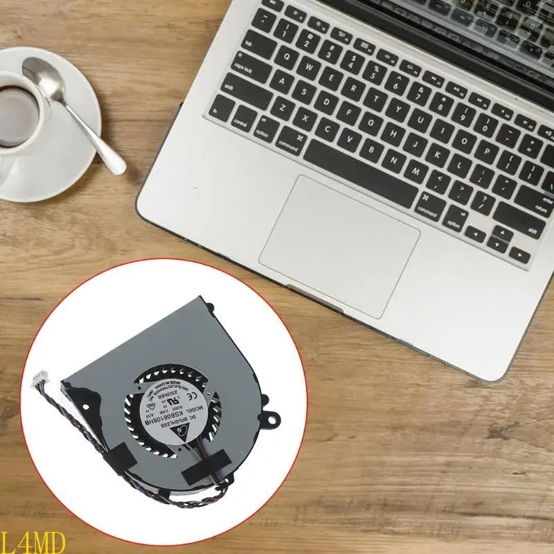 Laptop GPU Radiator for DC 5V 0.4A 4 pin 4-wire Cooling Fan Quiet GPU Cooler Laptop Cooler Portable USB Powered