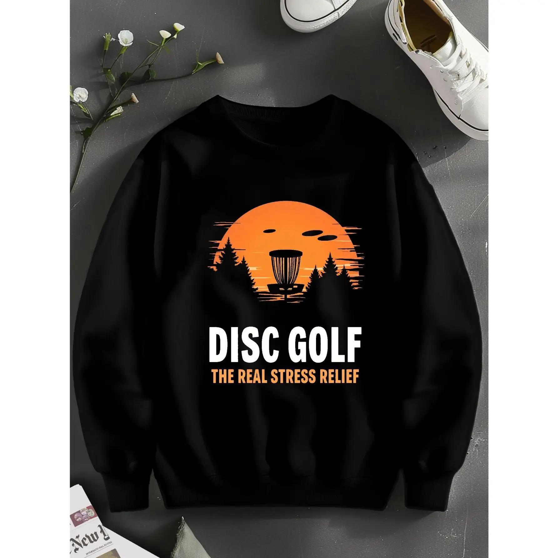 Funny Disc Golf Sweatshirt Unisex 