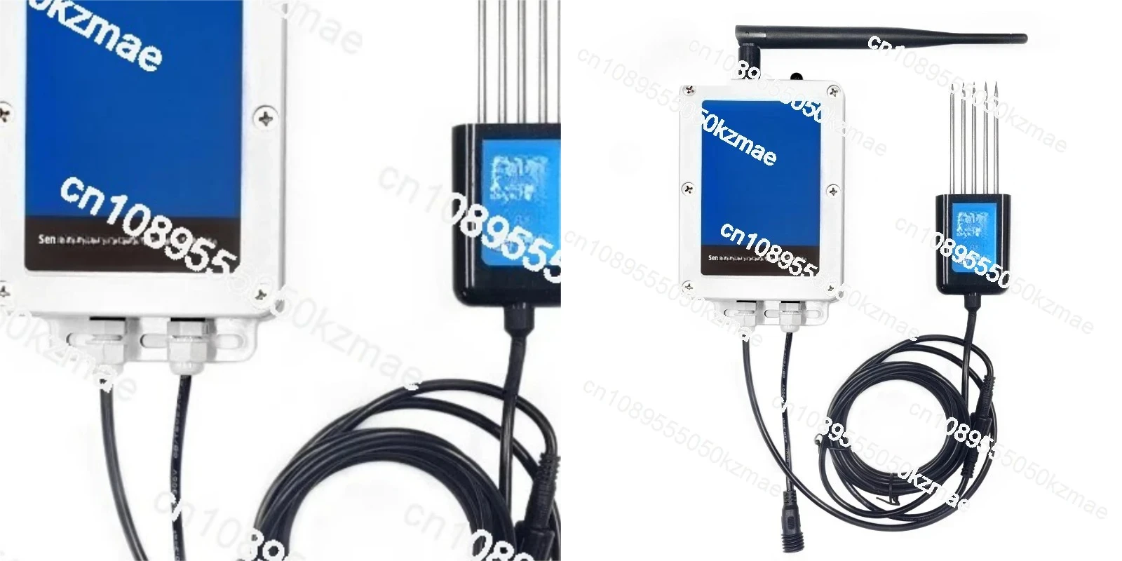 7-in-1 Soil Sensor | Low-Consumption Moisture/Temperature/EC/PH/NPK Tester - WiFi/4G Data Logger with Built-in Battery