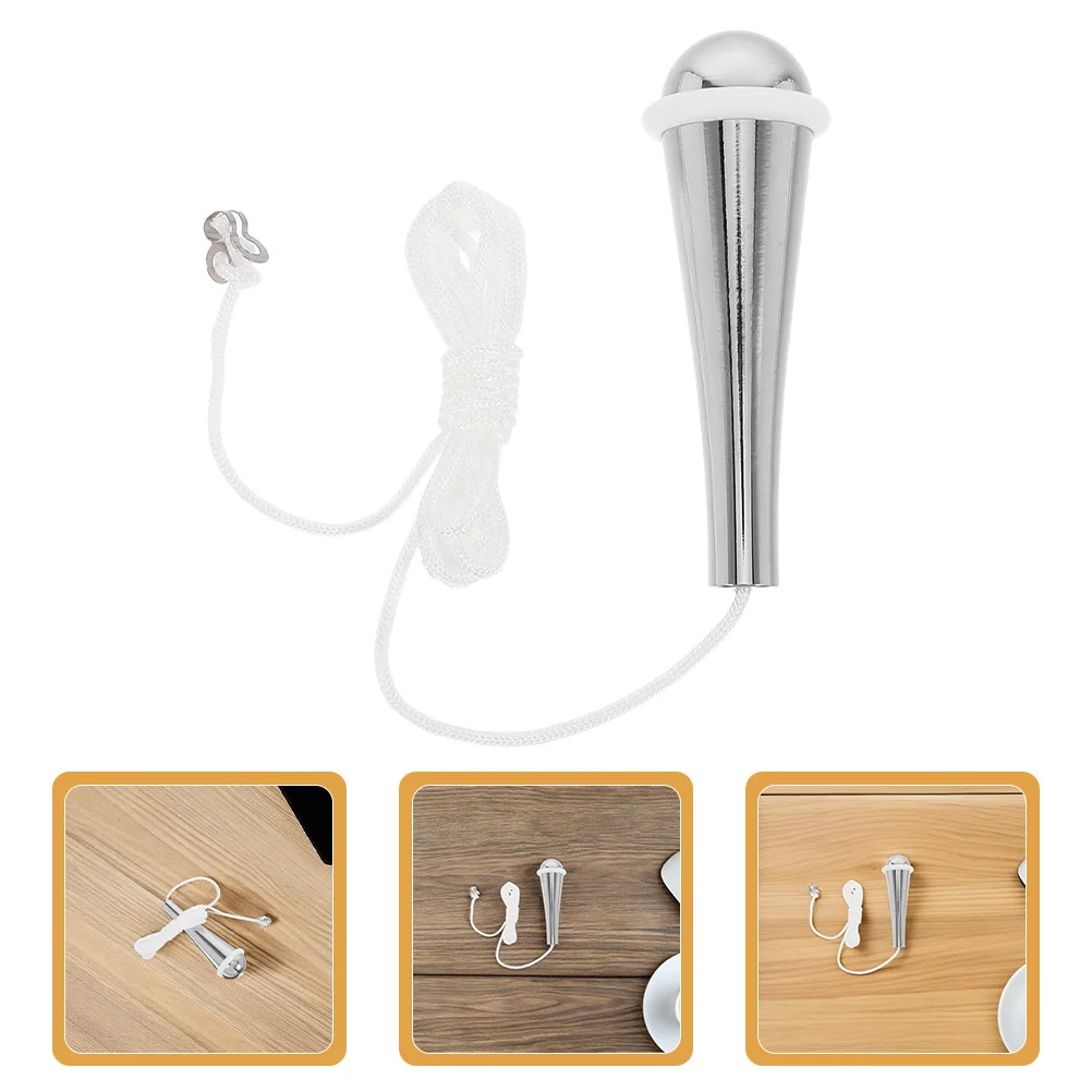 

2Pcs Ceiling Fan Pull Chain Ornaments Decorative Zinc Alloy Pendant for Bathroom Light Pull String Easy Install Extension Rope