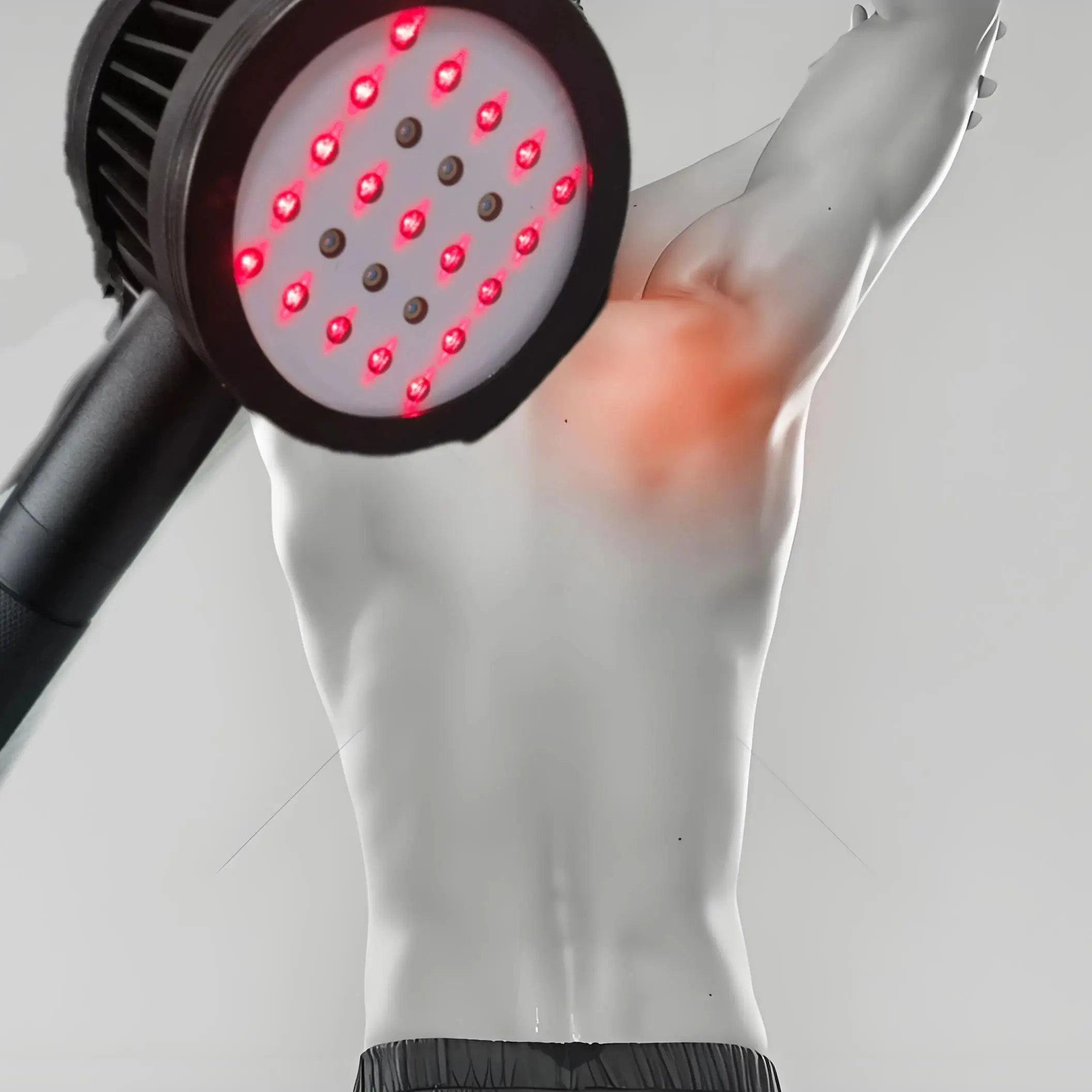 

Перезаряжаемое устройство для лазерной терапии 808 нм — портативное физиотерапевтическое оборудование мощностью 1295 мВт для домашнего использования, управление боли