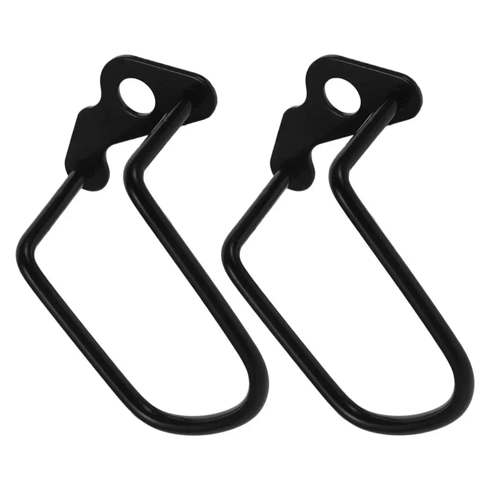 

2Pcs Rear Derailleur Protector Lightweight Iron Bike Easy Installation Bicycle Derailleur Guard Rack