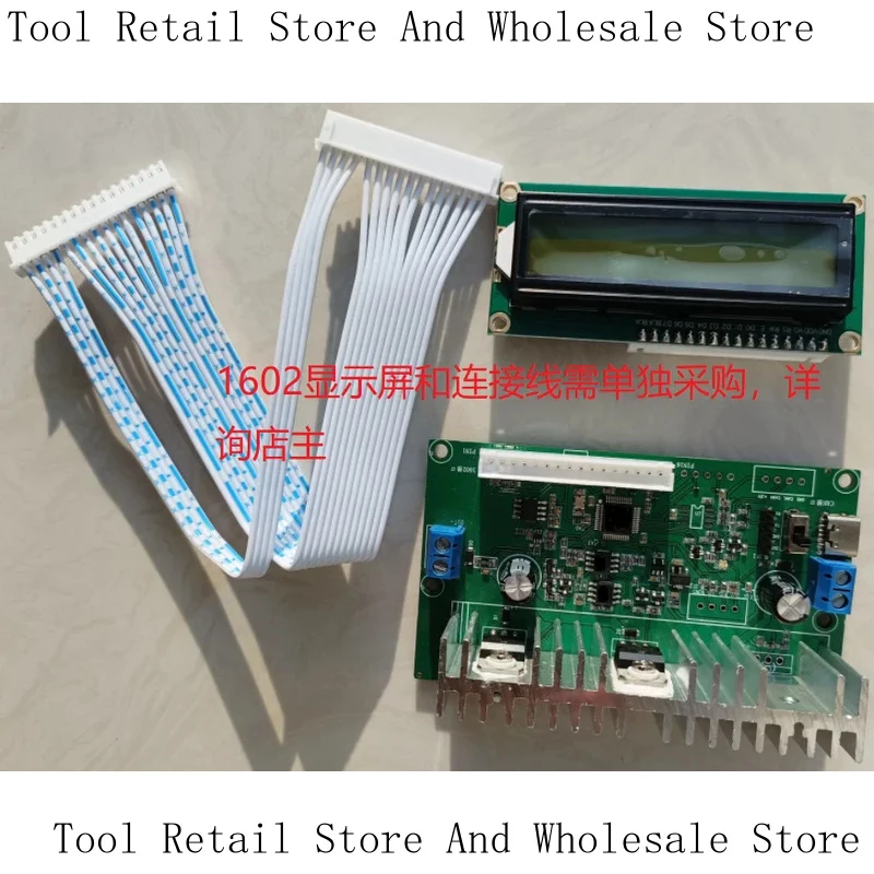 CNC Voltage Regulator With Display - UA Measurement - Charging - Simulation Module - Dummy Battery BSE512302