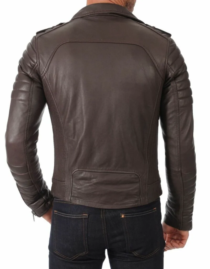 Genuine Real Leather Jacket Men Lambskin All Colors Men Leather Jacket