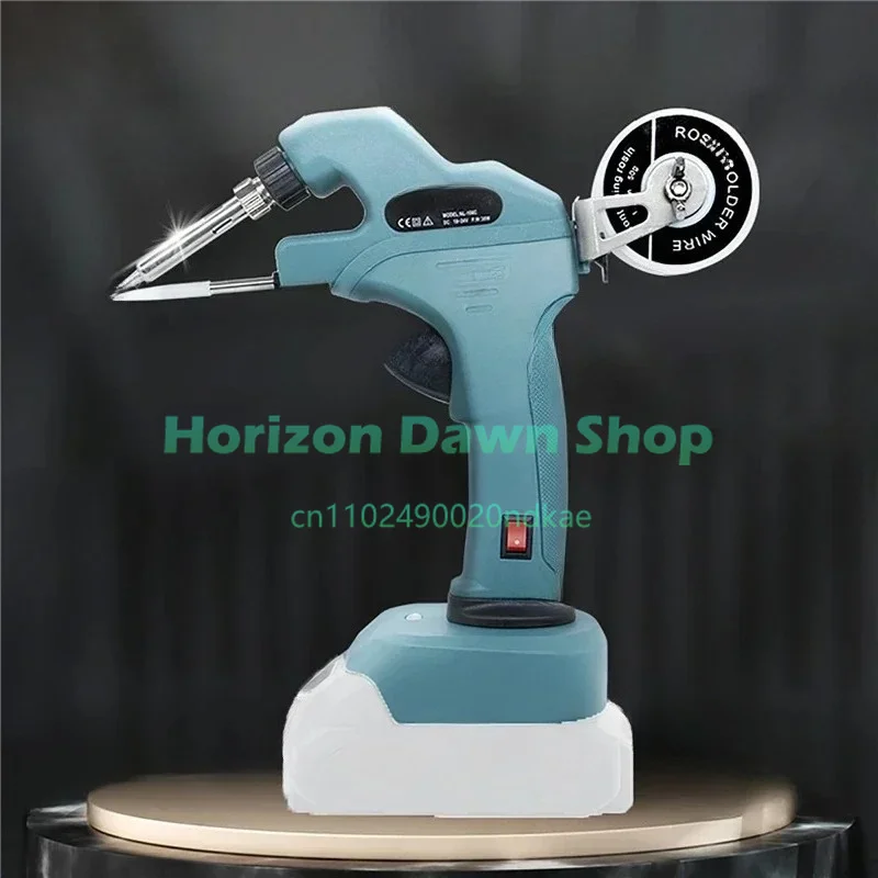 Battery Welding Gun | Wireless Auto-Feed Soldering Iron with Inner Heating