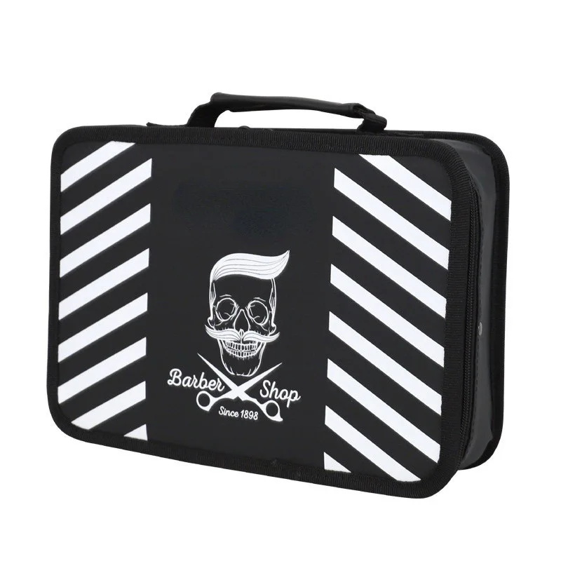 Friseur Werkzeuge Lagerung Tasche Haarschnitt Schere Koffer Multifunktions Organizer Clipper Kämme Große Kapazität Fall Styling Werkzeuge – Detail 35