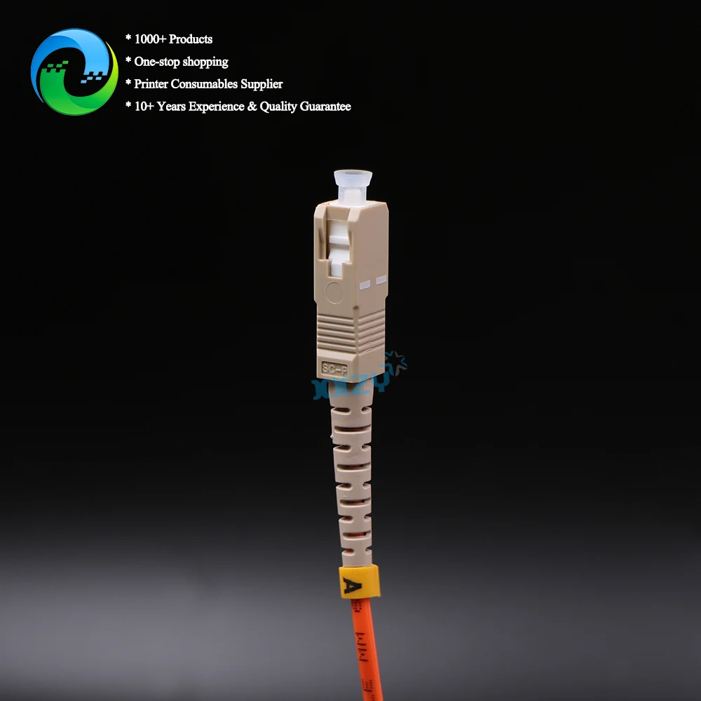 SC-SC Optical Fiber Cable MM for Solvent Printer UV Machine 62.5/125 Optic Cable 7M 10M