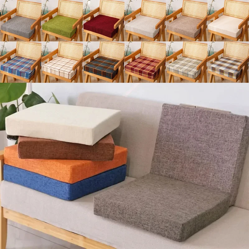 

High Density Sponge Sofa Thickened with Hard Sponge Cushions High Resilience Can Be Dismantled and Washed Chair Cushion cojines