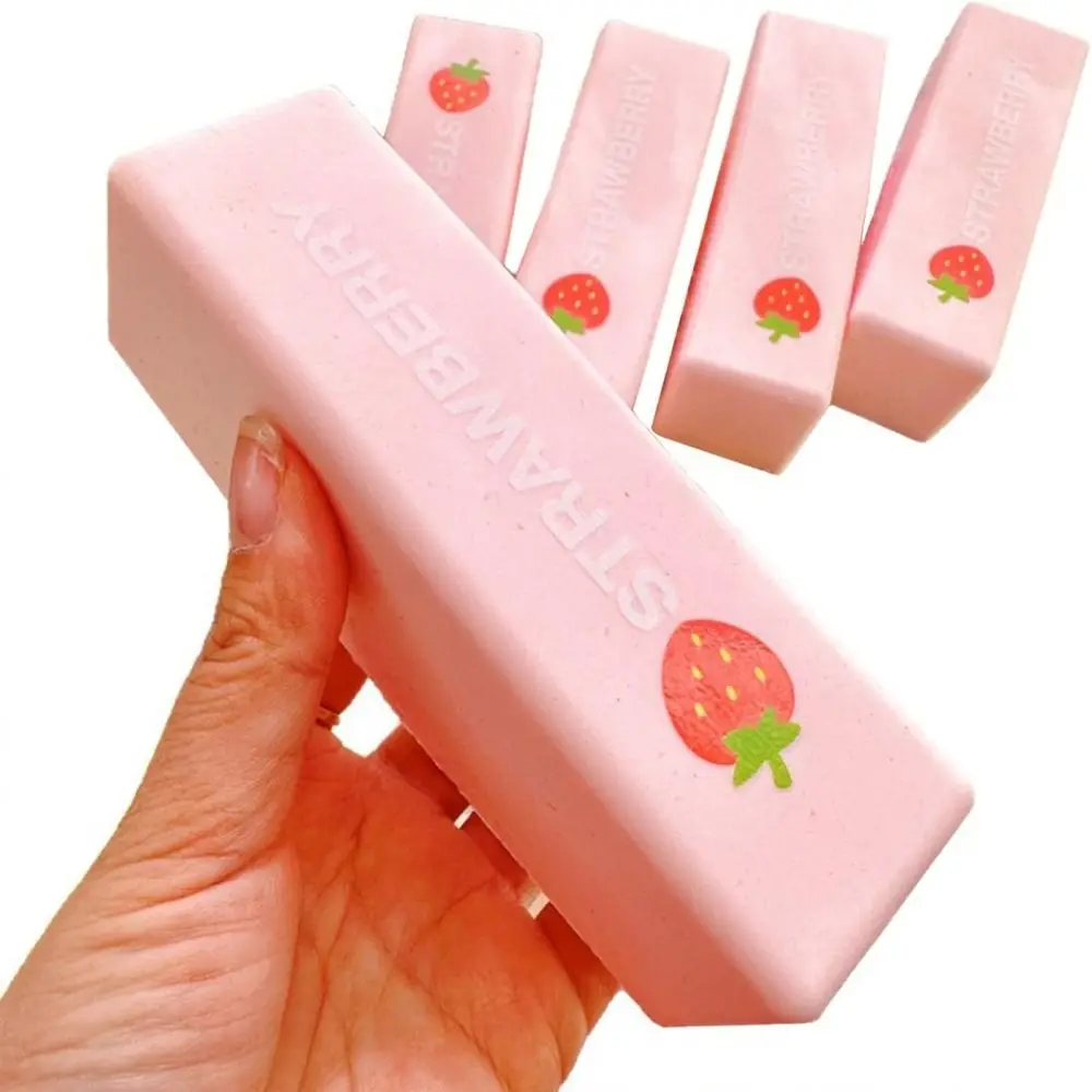 Strawberry Stick Butter Squeeze Toy Slow Resilience Hand Relaxation Squeeze Stress Balls Fidget Stress Relief Sensory Ball