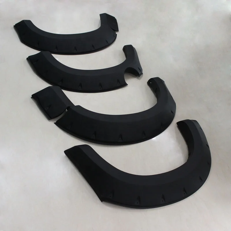 ABS Fender Flare Pickup Truck Black 4x4 Offroad Wheel Arch For Chevrolet Colorado Holden Accessories 2016 2017