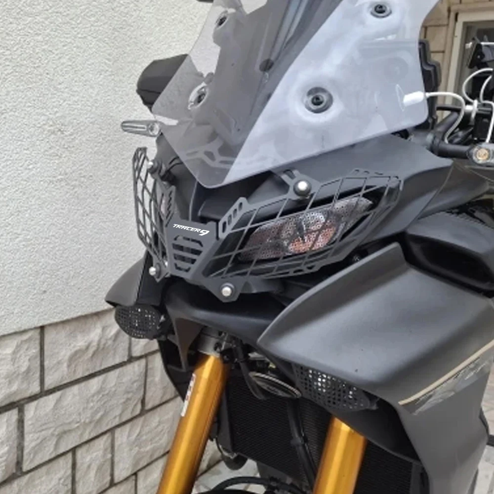 Yamaha Tracer9gt Tracer9 Tracer 9 GT 9GT 2021 헤드 라이트 프로텍터 2022 2023 2024 헤드 라이트 보호 그릴 가드 커버