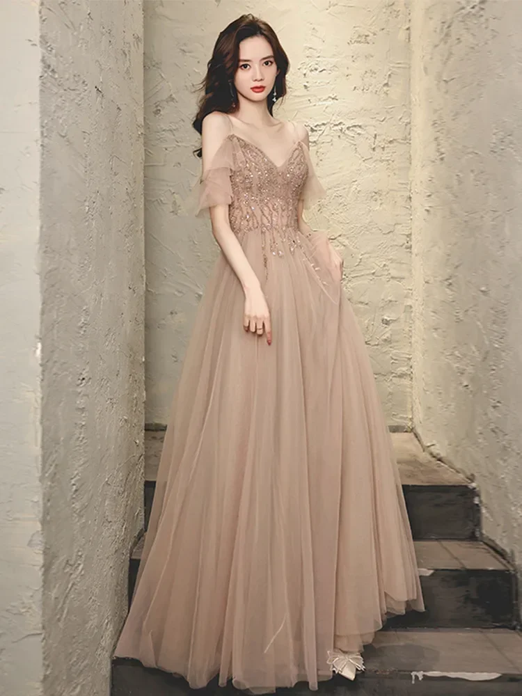 

Prom Party Cocktail Evening Wedding Party Dress Women Elegant Luxury 2025 Women Formal Occasion Dresses Robe Soiree Customized