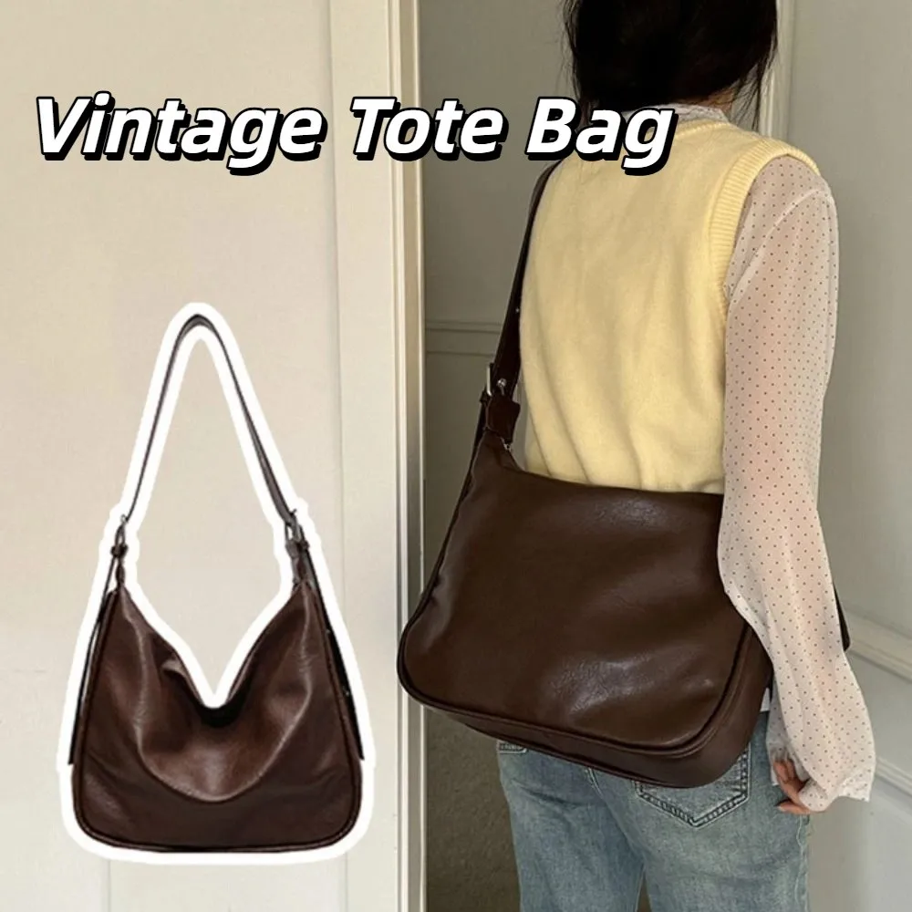 

Fashion Large Capacity Pillow Crossbody Bag Solid Color Korean Style PU Dumpling Bag Mommy Bag Pillow Bag Shoulder Bag Outdoor