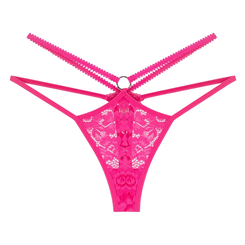 7pcs/pack Sexy Lace Women g-string Low Waist Solid Floral Panty Elegant Sexy Lingerie Comfortable Lady thongs Female Underwear - Image 2