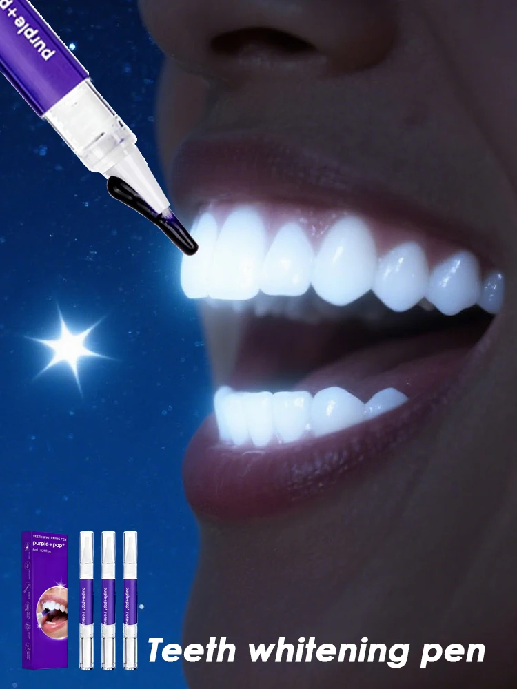 2025 New Upgrade Purple Instant Whitening pen Tool for a Brighter Whiter Smile