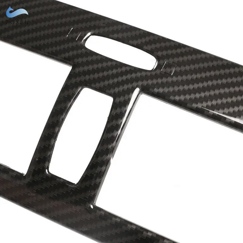 ABS Carbon Fiber For Lexus IS250 IS300 2006 2007 2008 2009 2010 2011 Car Accessories Central Air Outlet Vent Frame Trim Sticker 2