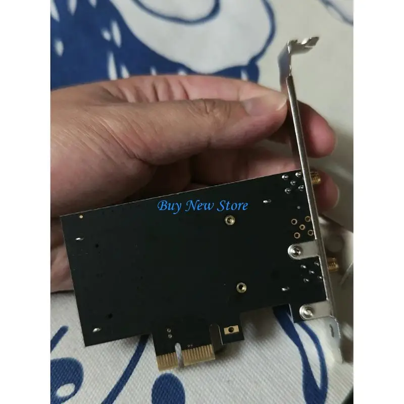 Placa WIFI 20CE Placa sem fio PCIE 2.4G + 5Ghz 300Mbps para melhor conectividade desktop