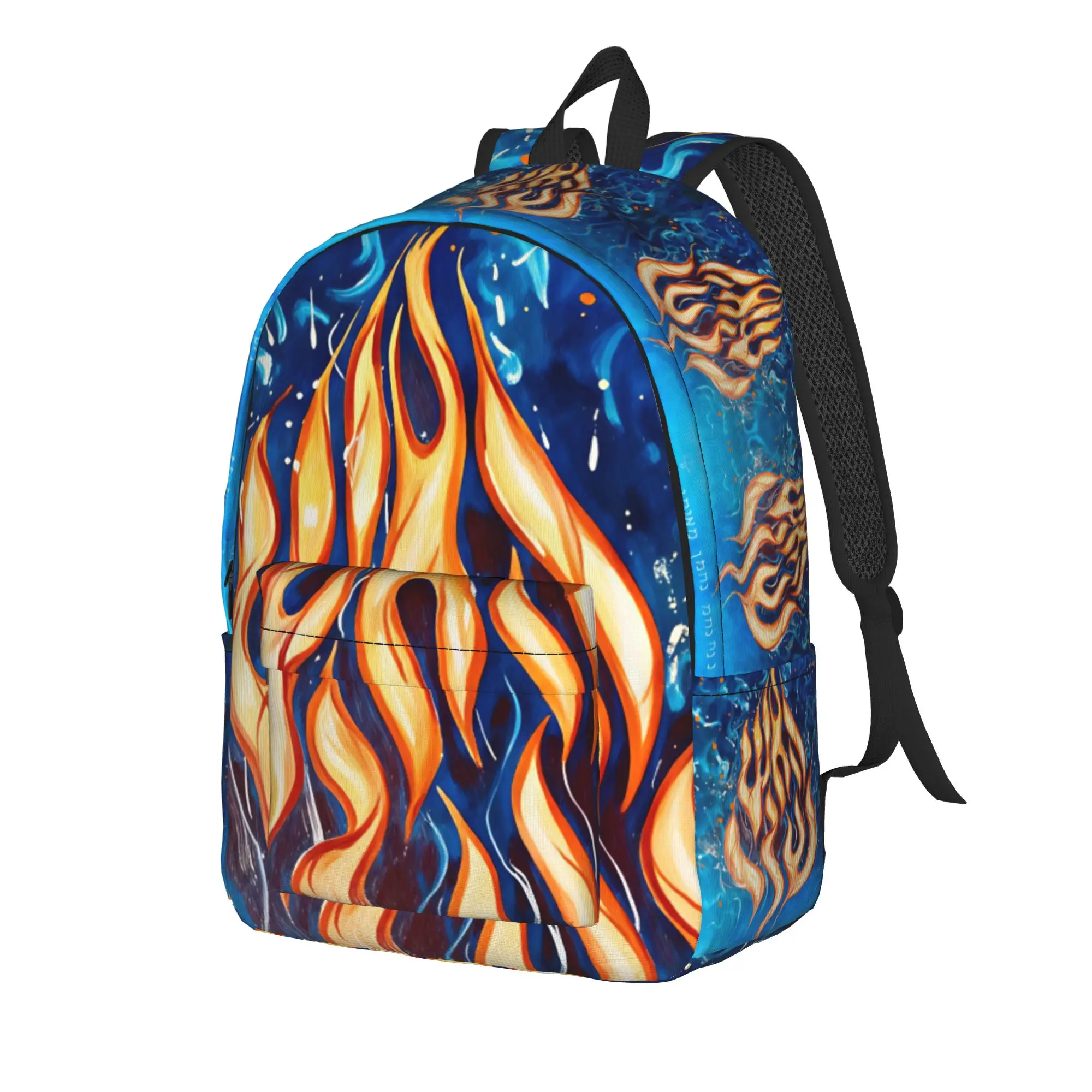 My Fire Rebbe Nachman Hebrew  Backpack Women  Large Backpacks Polyester Stylish High School Bags University Designer Rucksack