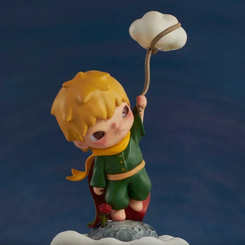 POP MART Hirono x Le Petit Prince Serie Mainan Kotak Misteri Kotak Misteri Caixa Figur Aksi Kejutan Model Lucu Hadiah Ulang Tahun